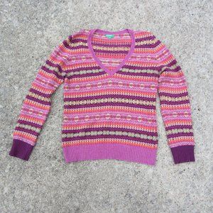 sweater Medium united colors of Benetton vintage purply (W1960)